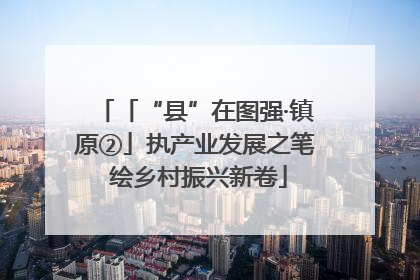 「“县”在图强·镇原②」执产业发展之笔 绘乡村振兴新卷