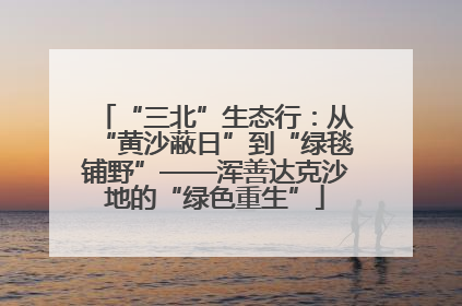 “三北”生态行：从“黄沙蔽日”到“绿毯铺野”——浑善达克沙地的“绿色重生”