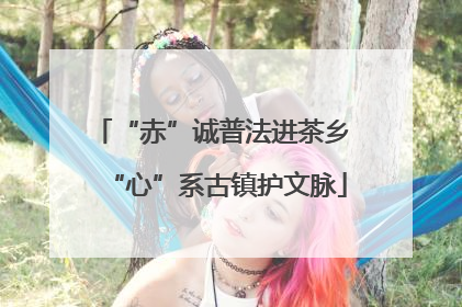 “赤”诚普法进茶乡 “心”系古镇护文脉