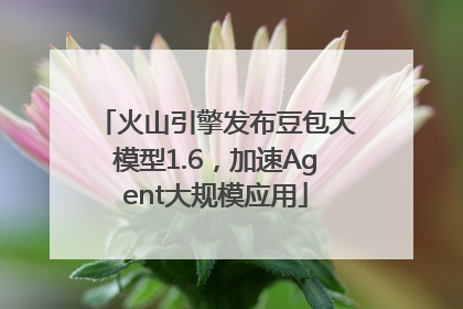 火山引擎发布豆包大模型1.6，加速Agent大规模应用