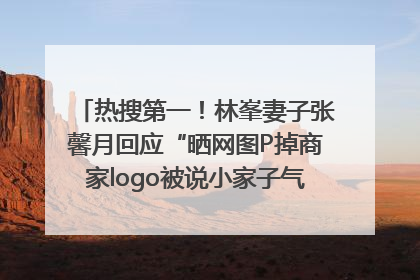 热搜第一！林峯妻子张馨月回应“晒网图P掉商家logo被说小家子气”：没那么多想法，可能有人恶意解读