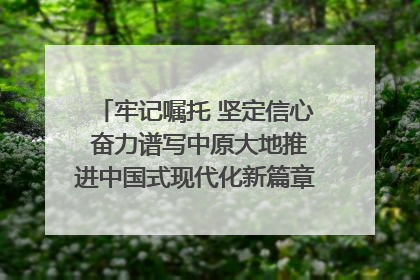 牢记嘱托 坚定信心 奋力谱写中原大地推进中国式现代化新篇章（六）河南绘就“行走河南·读懂中国”新画卷丨牢记嘱托谱新篇