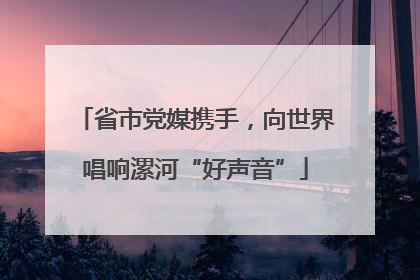 省市党媒携手，向世界唱响漯河“好声音”