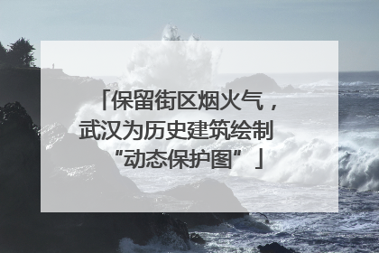 保留街区烟火气，武汉为历史建筑绘制“动态保护图”