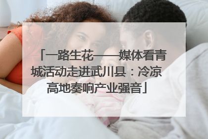 一路生花——媒体看青城活动走进武川县：冷凉高地奏响产业强音