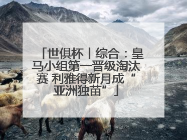 世俱杯丨综合：皇马小组第一晋级淘汰赛 利雅得新月成“亚洲独苗”