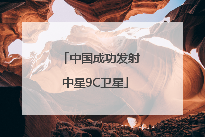 中国成功发射中星9C卫星
