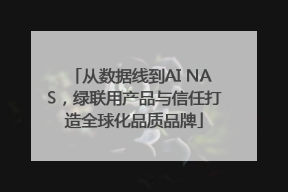 从数据线到AI NAS，绿联用产品与信任打造全球化品质品牌