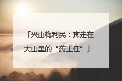 兴山梅利民：奔走在大山里的“药主任”