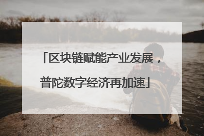 区块链赋能产业发展，普陀数字经济再加速