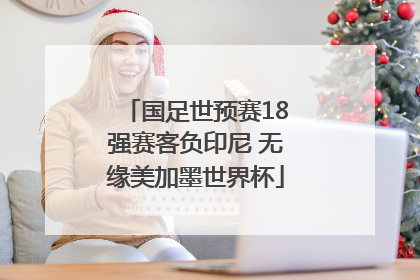 国足世预赛18强赛客负印尼 无缘美加墨世界杯