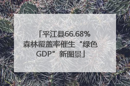 平江县66.68%森林覆盖率催生“绿色GDP”新图景