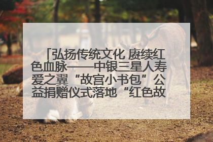 弘扬传统文化 赓续红色血脉——中银三星人寿爱之翼“故宫小书包”公益捐赠仪式落地“红色故都”江西瑞金