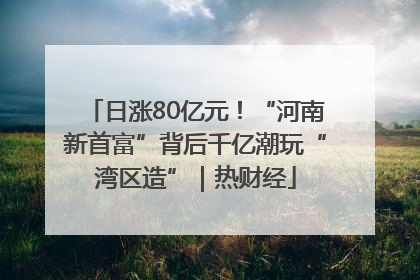 日涨80亿元！“河南新首富”背后千亿潮玩“湾区造”｜热财经