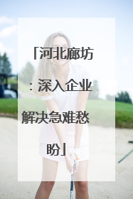 河北廊坊：深入企业解决急难愁盼
