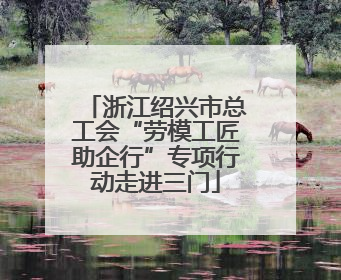 浙江绍兴市总工会“劳模工匠助企行”专项行动走进三门