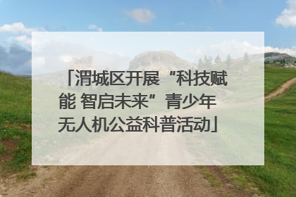 渭城区开展“科技赋能 智启未来”青少年无人机公益科普活动