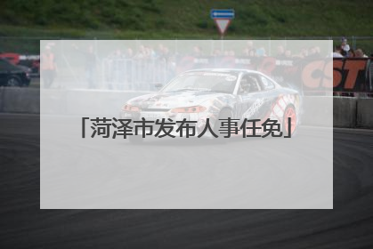 菏泽市发布人事任免