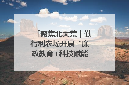 聚焦北大荒｜勤得利农场开展“廉政教育+科技赋能”主题党日活动