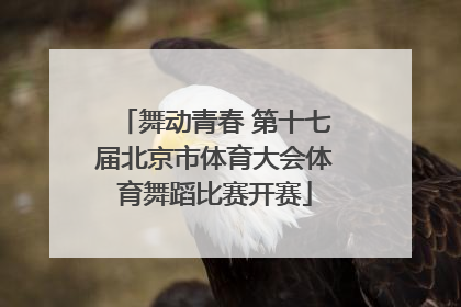 舞动青春 第十七届北京市体育大会体育舞蹈比赛开赛