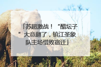 苏超激战！“醋坛子”大意翻了，镇江圣象队主场惜败宿迁