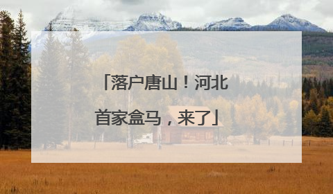 落户唐山！河北首家盒马，来了