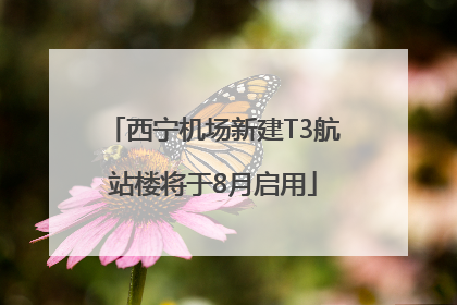 西宁机场新建T3航站楼将于8月启用