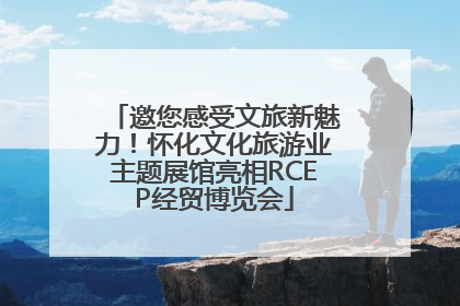 邀您感受文旅新魅力！怀化文化旅游业主题展馆亮相RCEP经贸博览会