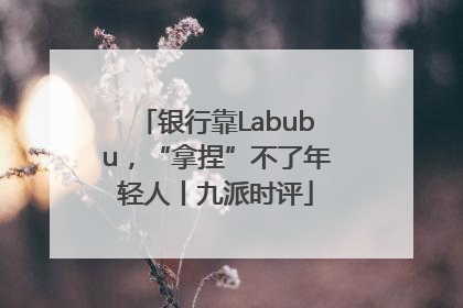 银行靠Labubu，“拿捏”不了年轻人丨九派时评