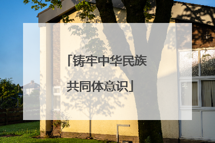 铸牢中华民族共同体意识