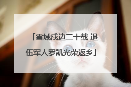 雪域戍边二十载 退伍军人罗凯光荣返乡