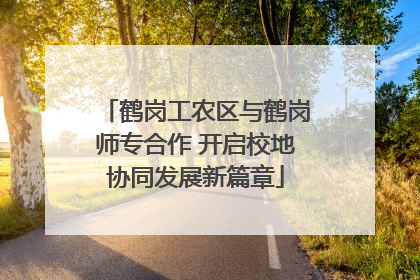鹤岗工农区与鹤岗师专合作 开启校地协同发展新篇章