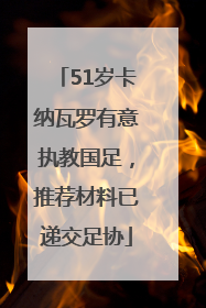 51岁卡纳瓦罗有意执教国足，推荐材料已递交足协