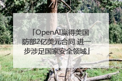 OpenAI赢得美国防部2亿美元合同 进一步涉足国家安全领域